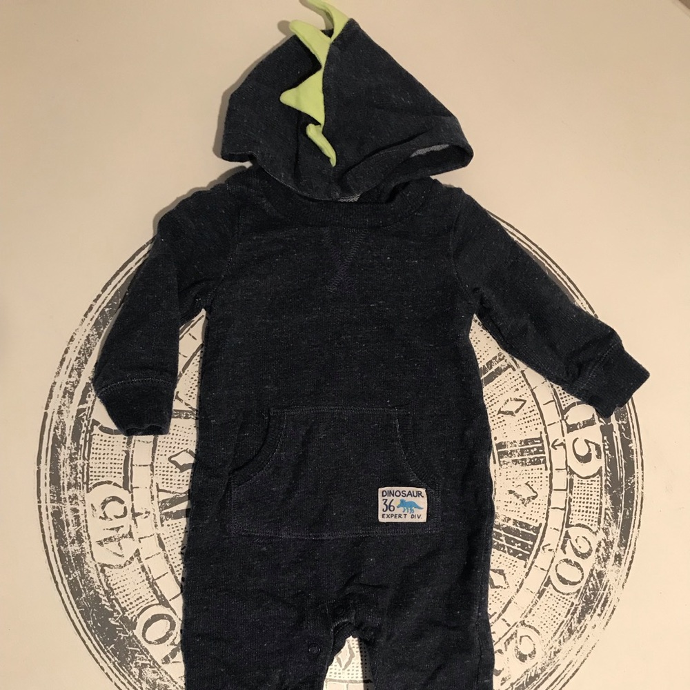 Navy blue Thick Onesie